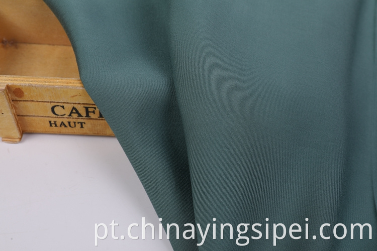 Tecido ecológico 145GSM Exemplos de preço de tecido de sarja Rayon tingido para venda